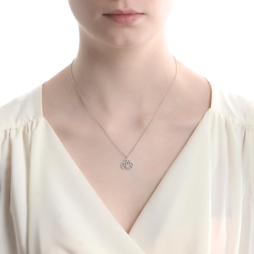 Naila Diamond Necklace - Perle de Lune